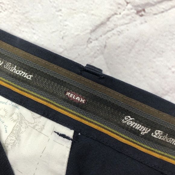 Tommy Bahama Men Pleated Chino Shorts Size 38 Lyocell Blend B240 -8 - Picture 16 of 16